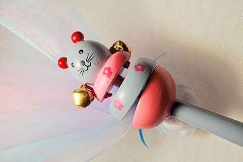 Μπομπονιέρα ζωάκι κουδουνίστρα - 2