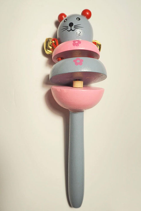 Μπομπονιέρα ζωάκι κουδουνίστρα - 5