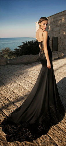 μαυρο νυφικό, νυφικα, black wedding dress, black wedding, bridal, black bridal