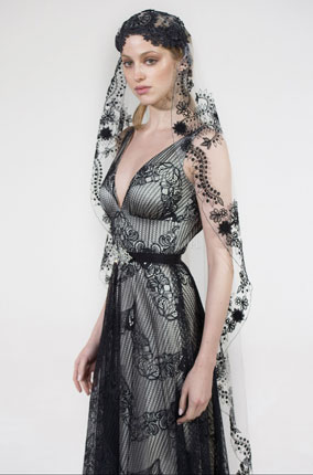 μαυρο νυφικό, νυφικα, black wedding dress, black wedding, bridal, black bridal