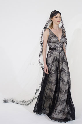 μαυρο νυφικό, νυφικα, black wedding dress, black wedding, bridal, black bridal
