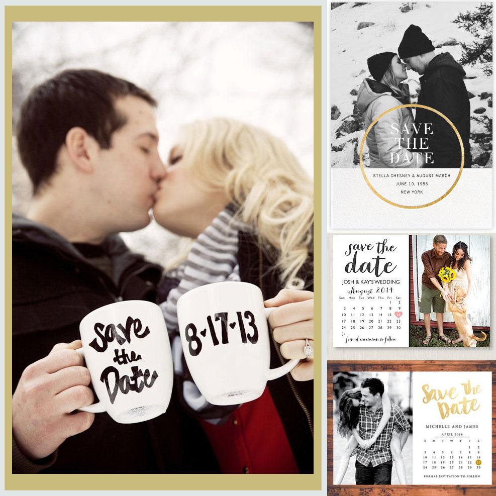Save the date Ιδέες Προσκλητήρια Γάμου