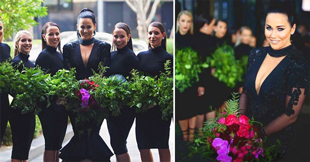 μαυρο νυφικό, νυφικα, black wedding dress, black wedding, bridal, black bridal